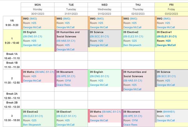 calendar