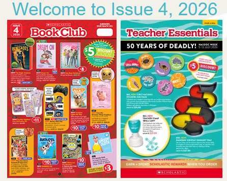 Scholastic Book Club Issue 4 Front Cover